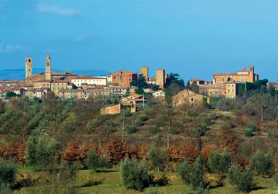 Città della Pieve, dal viola al giallo, Mete e Itinerari La Vacanza