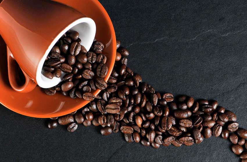 caffe chicchi di caffe