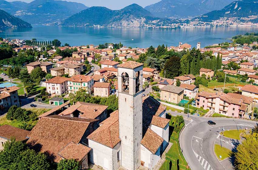 Lombardia-Pisogne-Lago Iseo-chiesa di santa maria in silvis