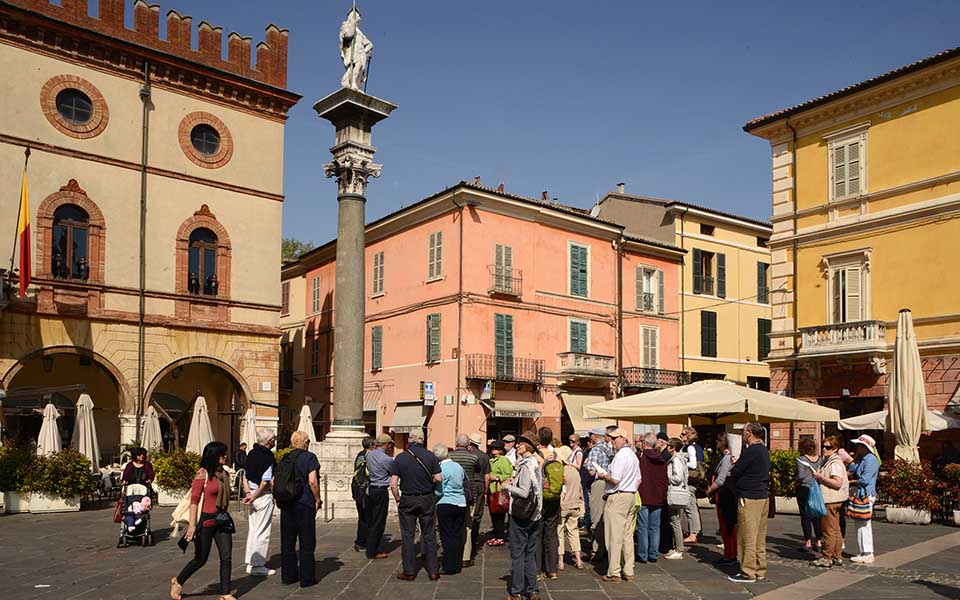 Piazza del Popolo, Ravenna, Romagna