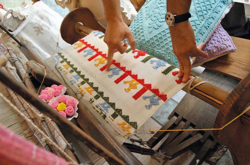 Coperta al telaio