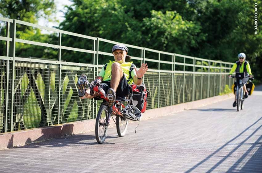 La ciclovia Treviso-Ostiglia, una ciclabile pianeggiante e adatta a qualunque tipologia di ruota