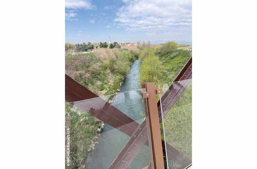 Il ponte sul Guà a Cologna Veneta