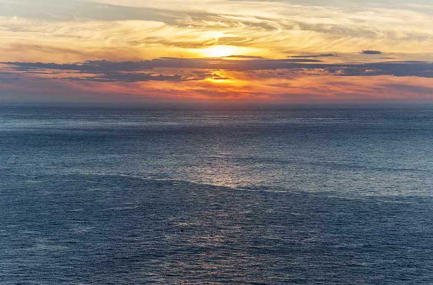 Tramonto sullâ€™Oceano Atlantico