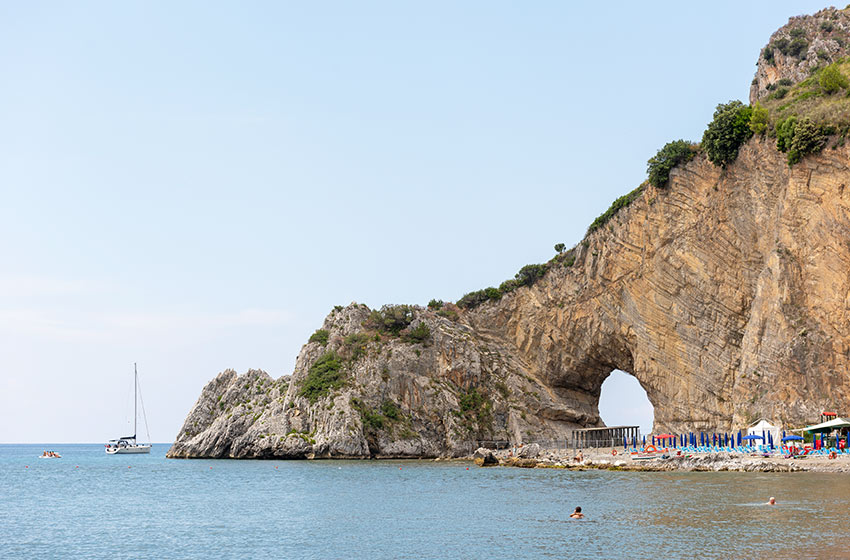 Arco naturale a Palinuro