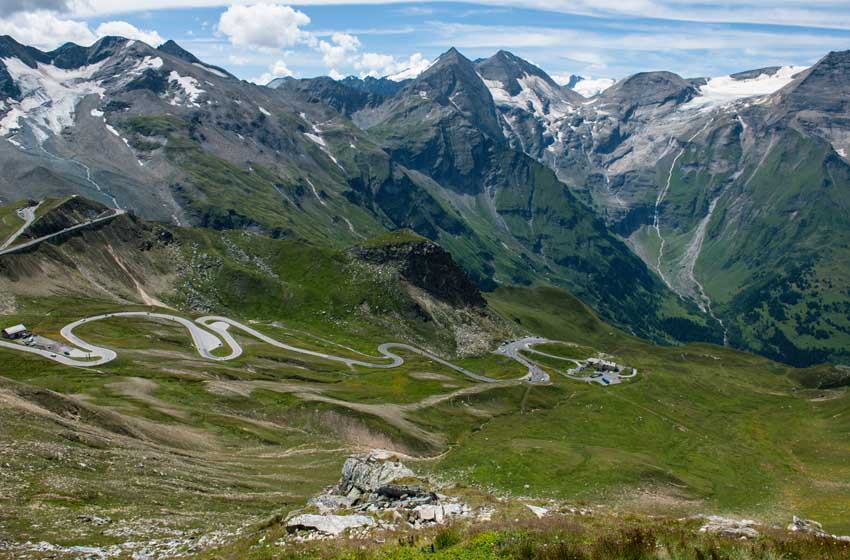 Austria-Alti Tauri-strada alpina del Grobglockner