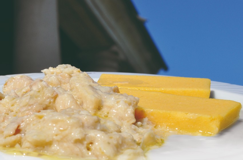 Veneto-Sandrigo-baccalà-polenta