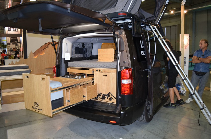 kit camper escape vans