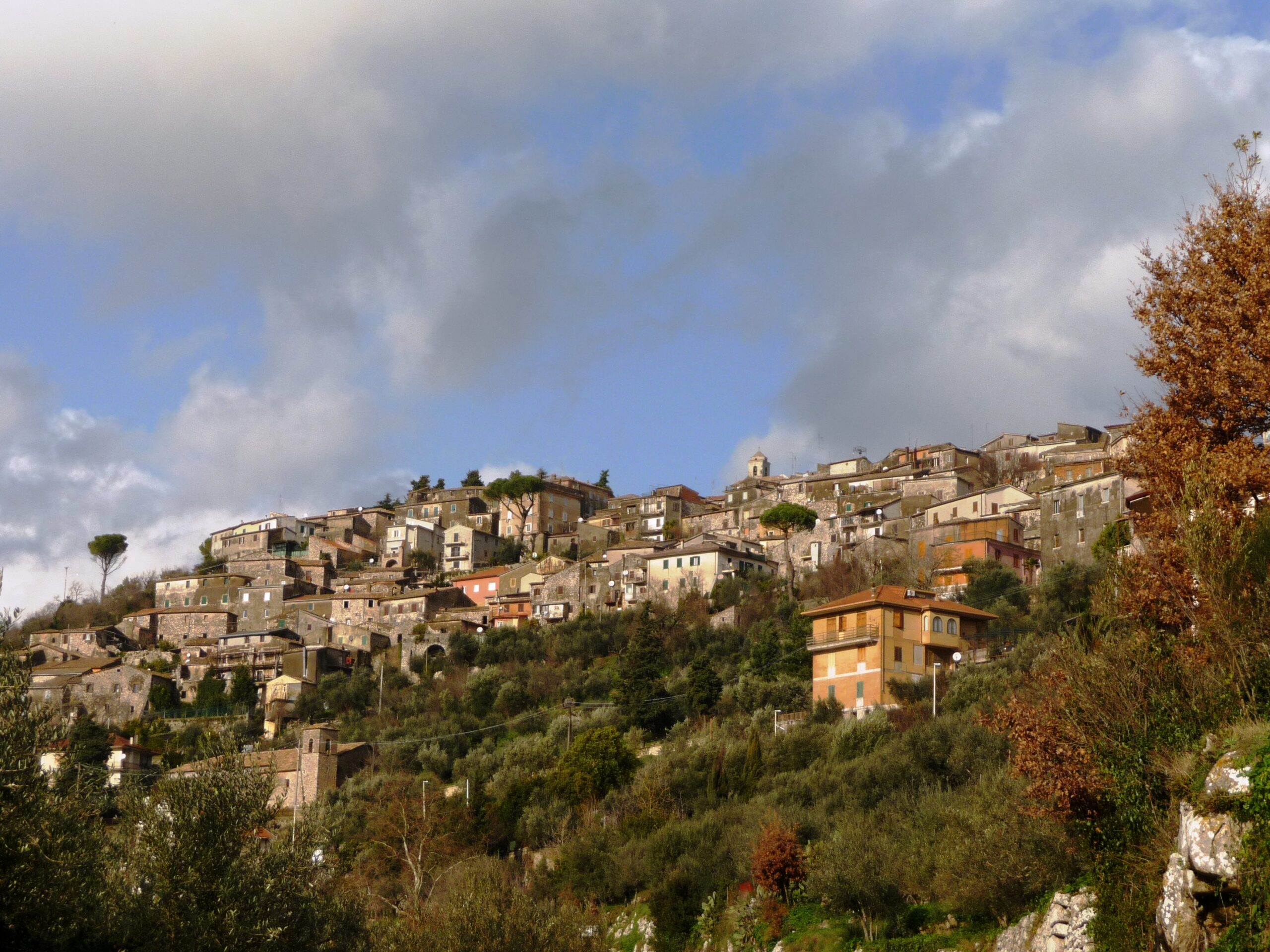 Veduta del borgo di Castro dei Volsci