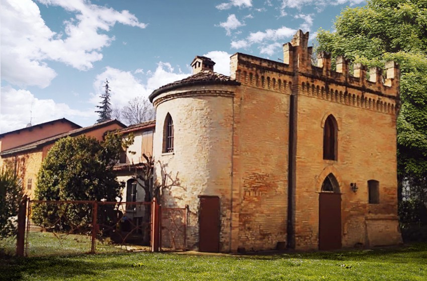 Emilia Romagna-cantina-Conti Guidi Matteucci-edificio medievale