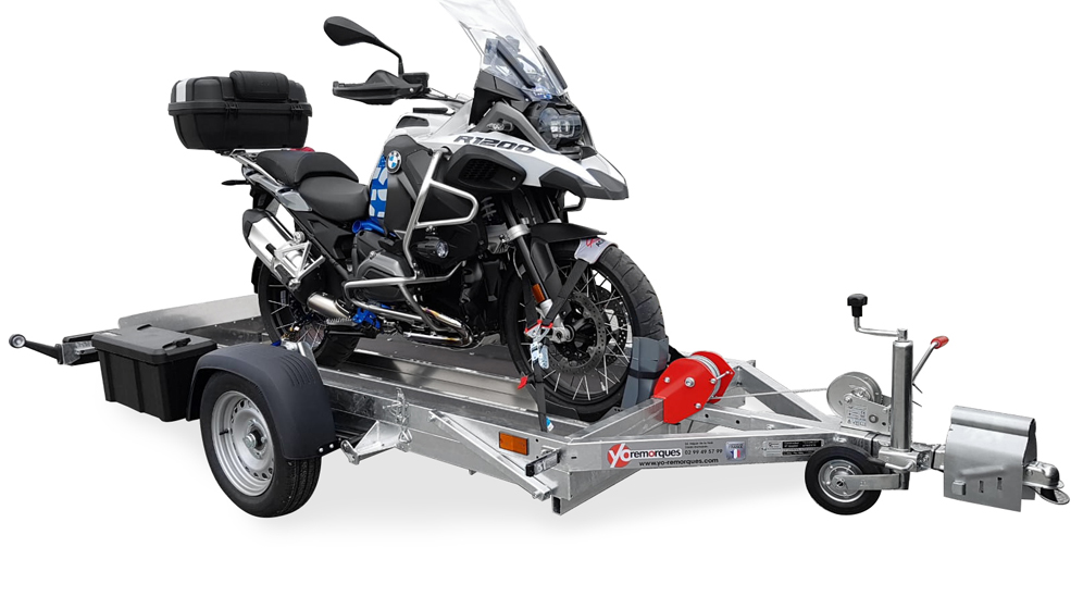 Carrello portamoto CCL6 Amplo Yo Remorques
