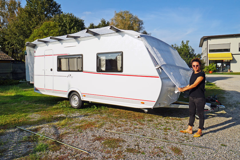 Larcos telo antigrandine caravan
