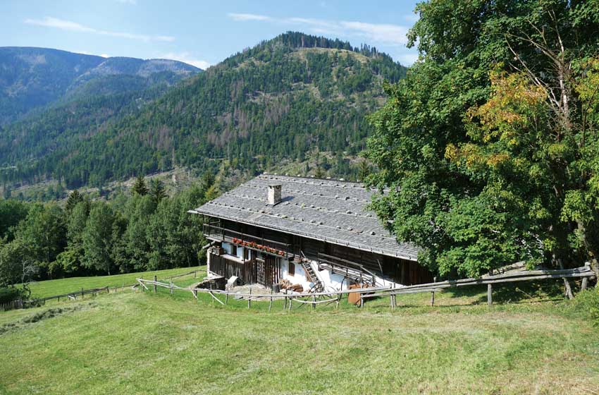 Trentino in camper-Valle dei Mocheni-Maso Filzerhof-montagna