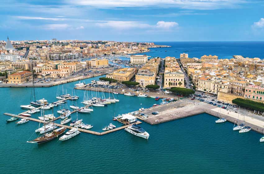 panorama porto siracusa