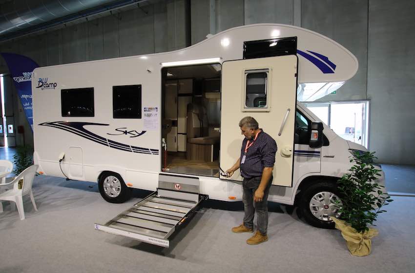 Blucamp Sky Free pedana