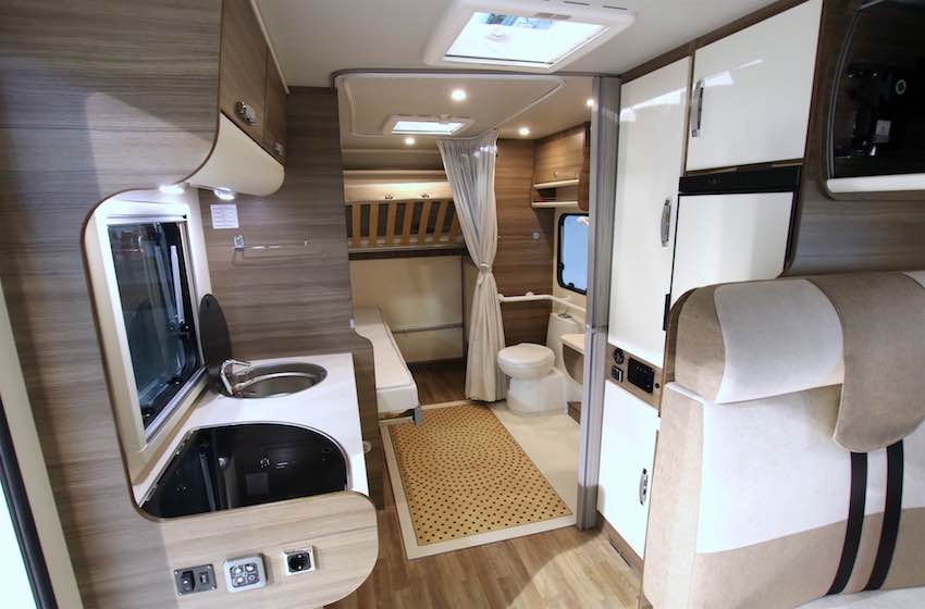 Blucamp Sky Free abitacolo