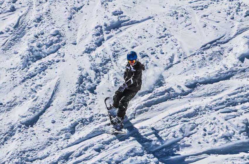 Svizzera-Engadina-Corviglia-Snowboard