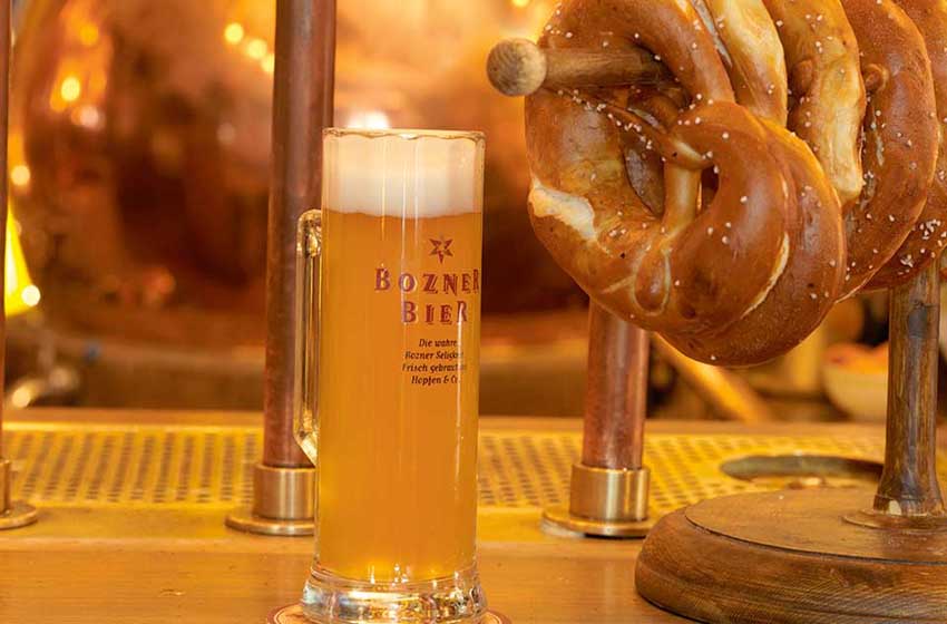 Alto Adige-Bolzano-birra e brezen