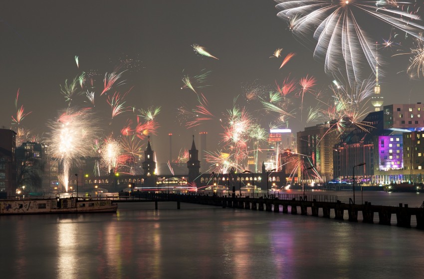 fuochi d'artificio in città capodanno