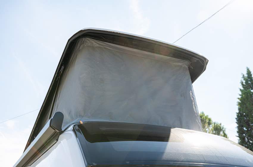 Hymer Grand Canyon tetto a soffietto