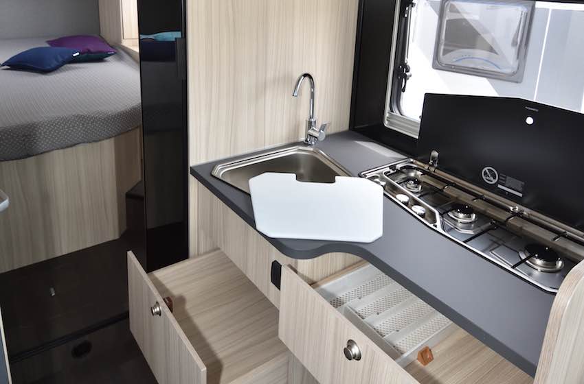 Sun Living S72 DC cucinare in camper