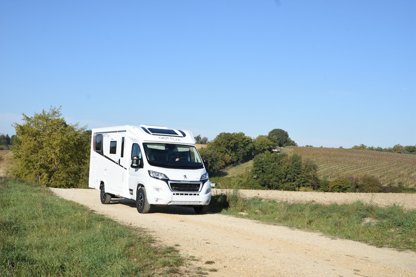 Giottiline Giotticompact C6 Privilege in viaggio