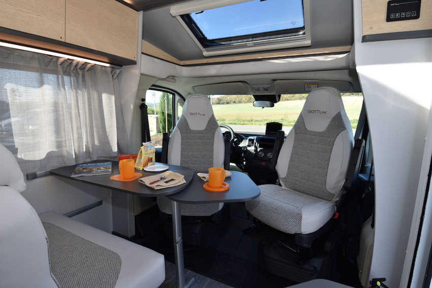 Giottiline Giotticompact C6 Privilege dinette avanzata per il living