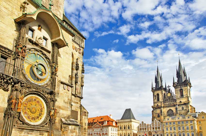 Repubblica Ceca-Praga-Piazza Città Vecchia-Orologio astronomico