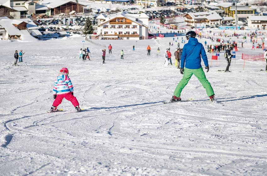 Trentino Alto Adige-Val di Valles-Circuito dello Jochtal-Tracciati adatti a chi muove i primi passi sugli sci-bimno e adulto sugli sci