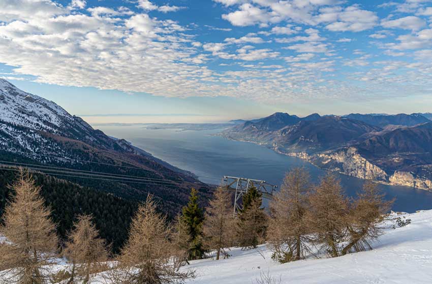 Lago di Garda dal monte Baldo