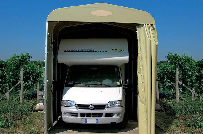 garage per camper intenda