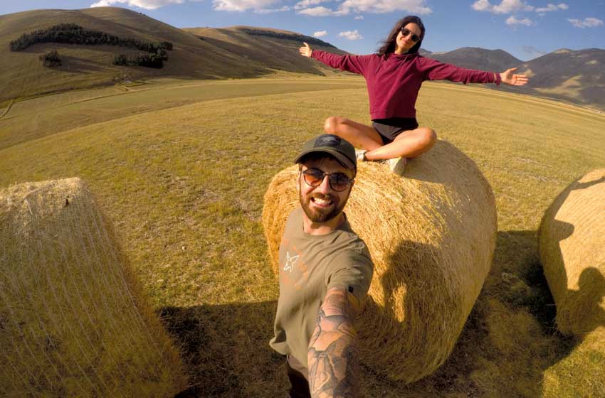 Umbria in camper viaggio di 8 giorni da Feltre al Lago di Fiastra