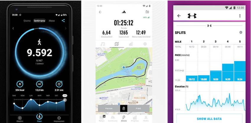 app per camminare