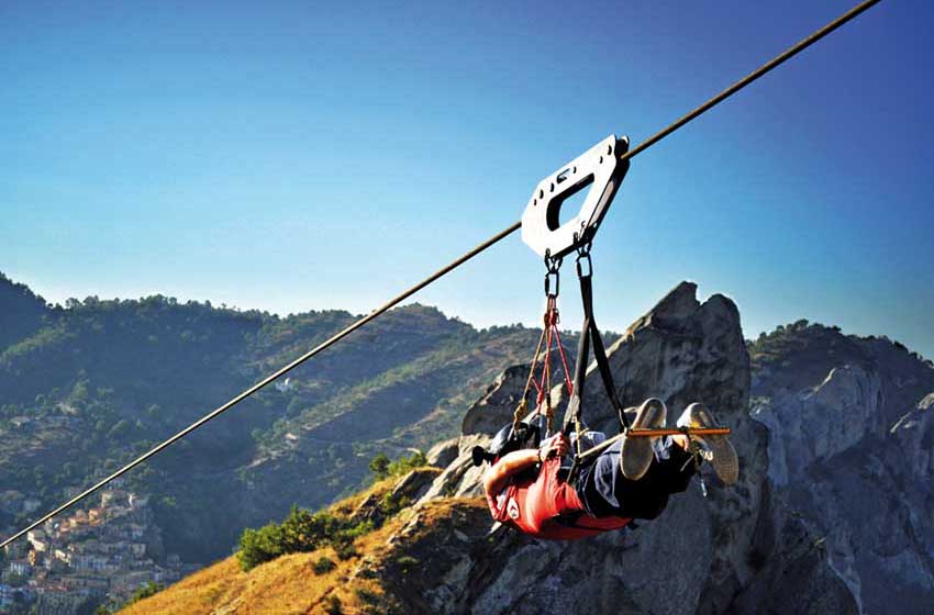 Basilicata-Dolomiti Lucane- Volo dell'Angelo