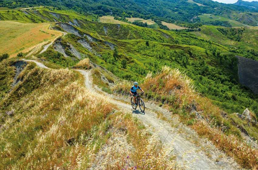 Emilia Romagna-Riolo Terme-Calanco di Monte Mauro-bici