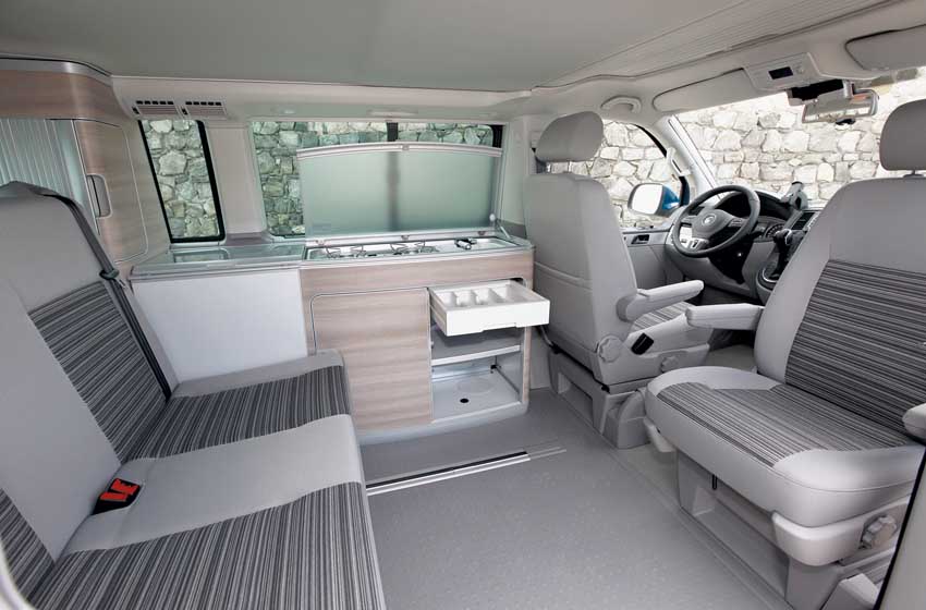Volkswagen California Ocean T6.1 interni