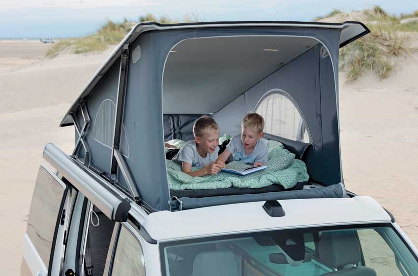 Volkswagen California Ocean T6.1 tetto