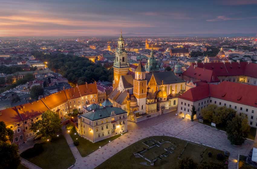 Cracovia: castello di Wawel