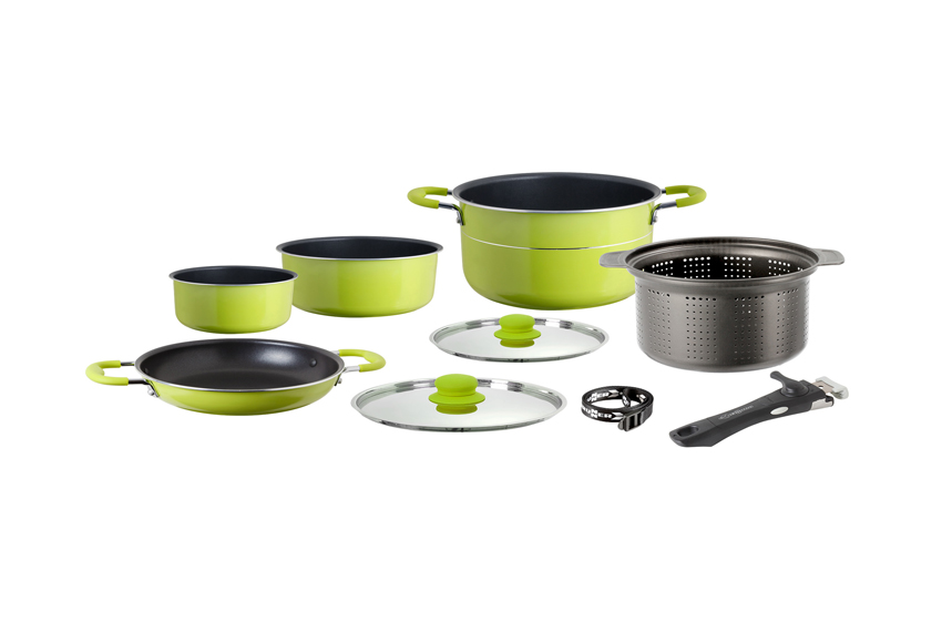 kit di popote in alluminio Brunner