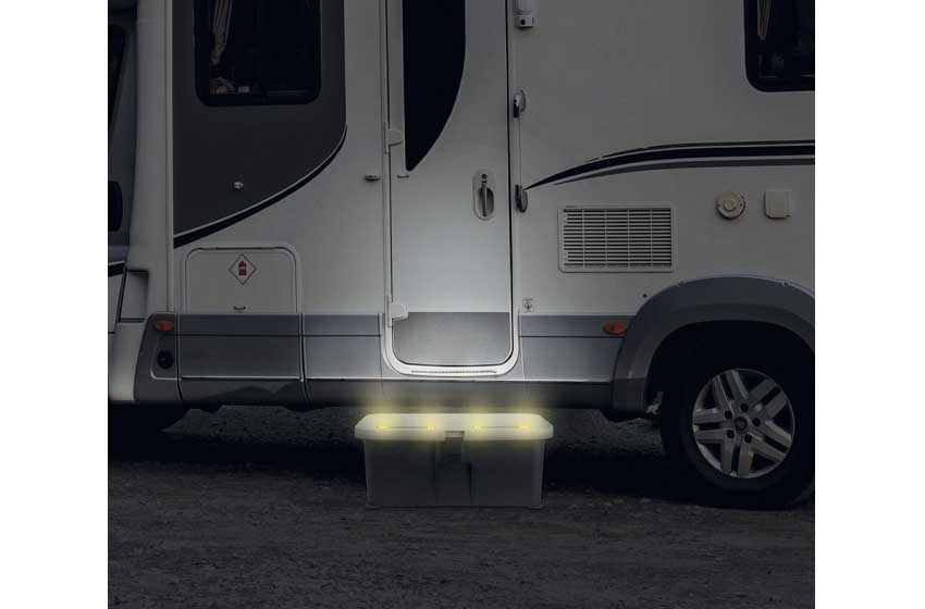 gradino contenitore caravan
