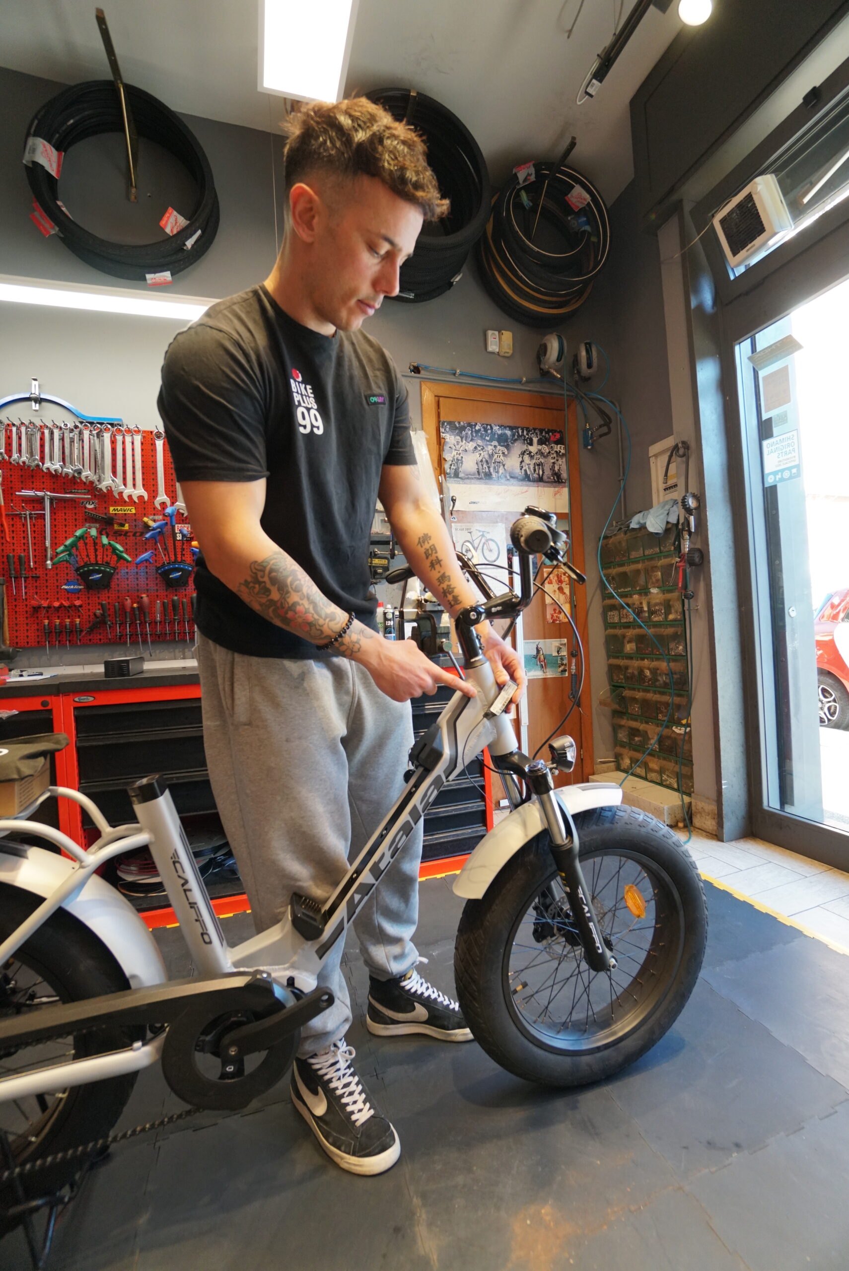 Boma Smart2 e-bike posizionamento cannotto sterzo