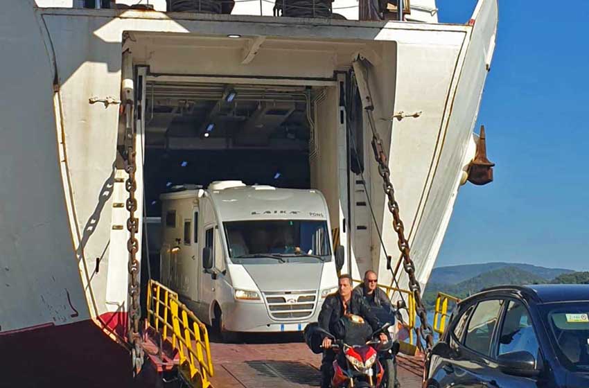 Isola d'Elba-traghetto-camper-Camper in viaggio Rai 1