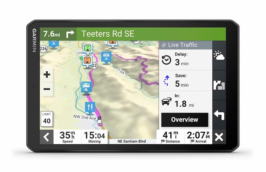 garmin camper 895