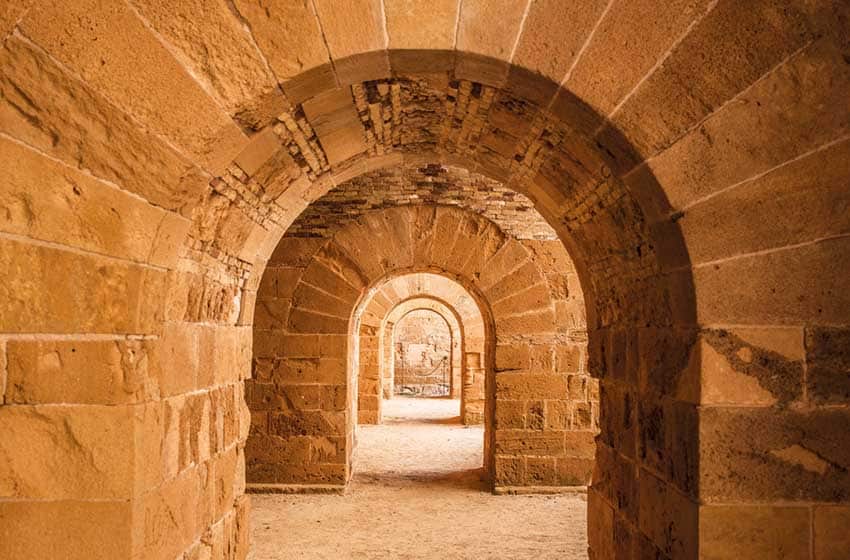 Sicilia-Siracusa-Castello Maniace-Interno