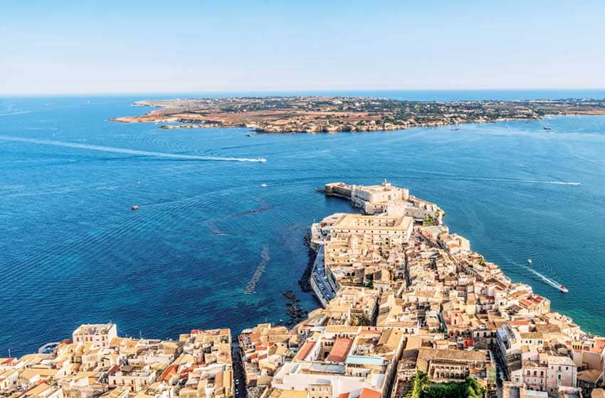 Sicilia-Ortigia-panorama dall'alto