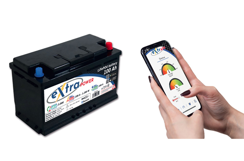 batteria extraPower e app