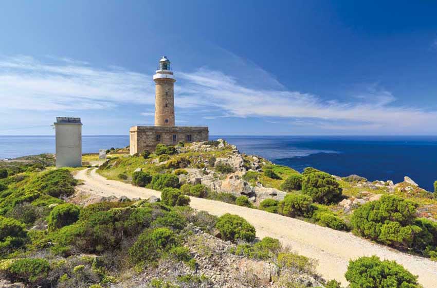 Sardegna-Isola di San Pietro-Faro di Capo Sandalo