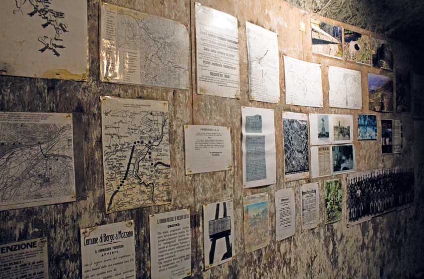 Valle del Serchio, reperti al Museo della Memoria di Borgo a Mozzano