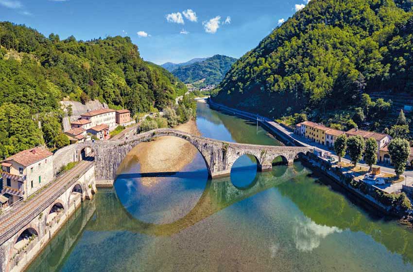 Il Ponte del Diavolo a Borgo a Mozzano