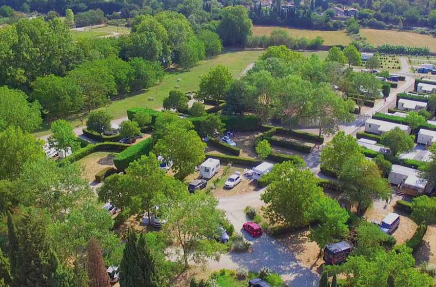 Carcassonne-Camping de la Cite-camper in sosta